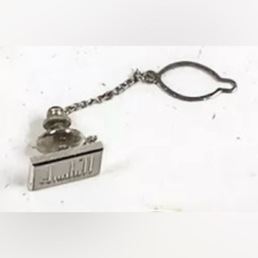 Dunhill Silver Tie Clip - image 1
